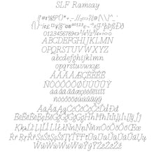 Load image into Gallery viewer, Single Line Font "SLF Ramsay" With Five Widths