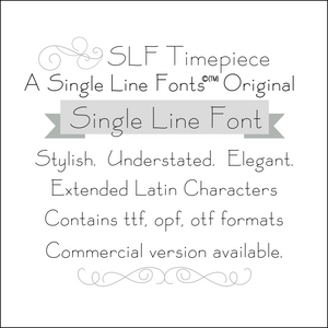 Single Line Font 