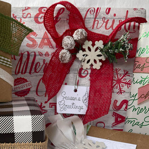 handwritten single line gift tags svg set file download christmas holidays