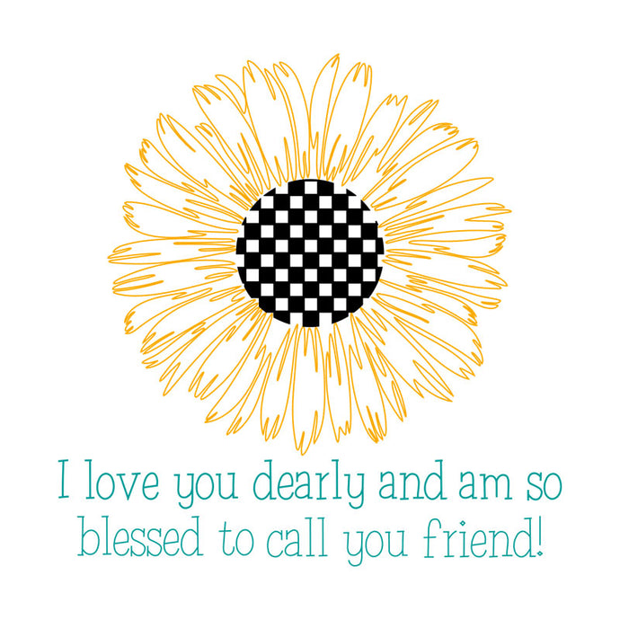 sunflower svg download file for pen tools foil quill etc
