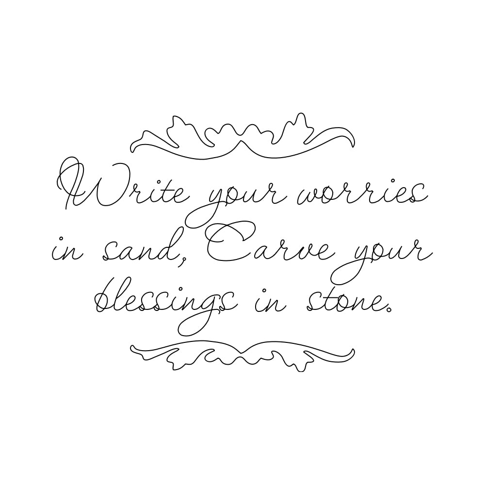 Worries In Sand