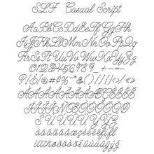 Load image into Gallery viewer, Single Line Font &quot;SLF Casual Script&quot;