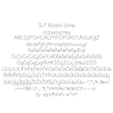 Load image into Gallery viewer, Single Line Font &quot;SLF Bubble Wrap&quot;