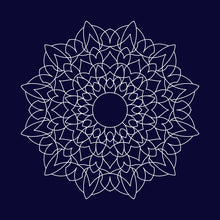 Load image into Gallery viewer, Classic Mandala Single Line Design